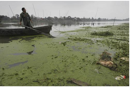 安徽合肥的“母親河”南淝河被污染嚴(yán)重(圖) 安徽合肥的“母親河”南淝河被污染嚴(yán)重(圖)