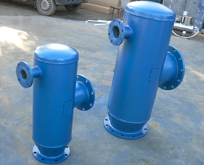 立式角通除污器